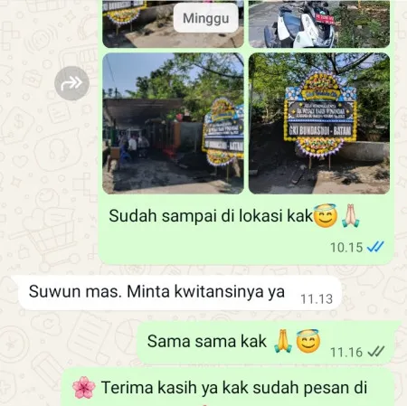 Pengiriman Papan Bunga Duka Pakijangan Bulakamba