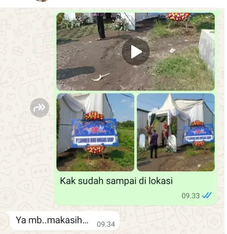 Pengiriman Karangan Bunga Pakijangan Bulakamba